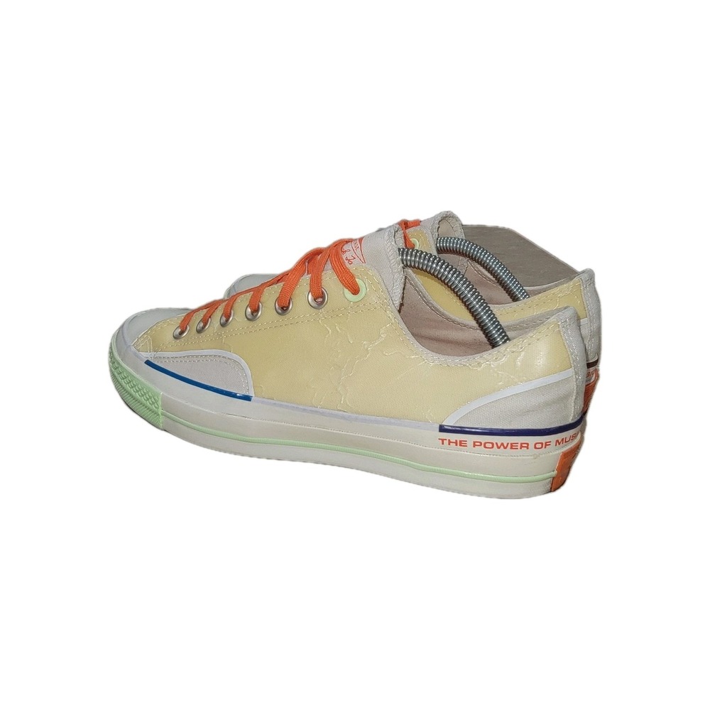 Converse x Pigalle Chuck Taylor All-Star 70s OX White/Lime Green/Cream Men's 9.5 - Picture 3 of 13